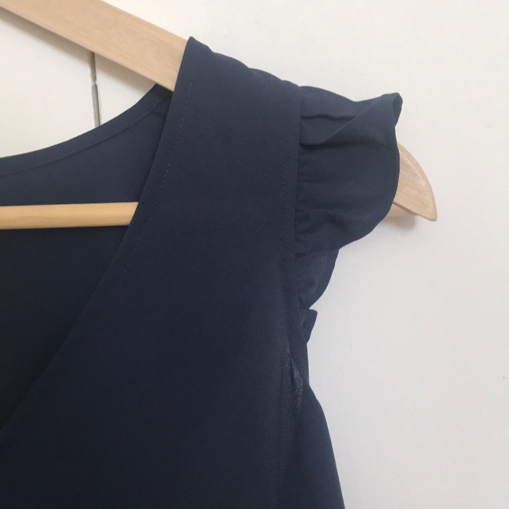 JCrew Navy Shell - Picture 2 of 4